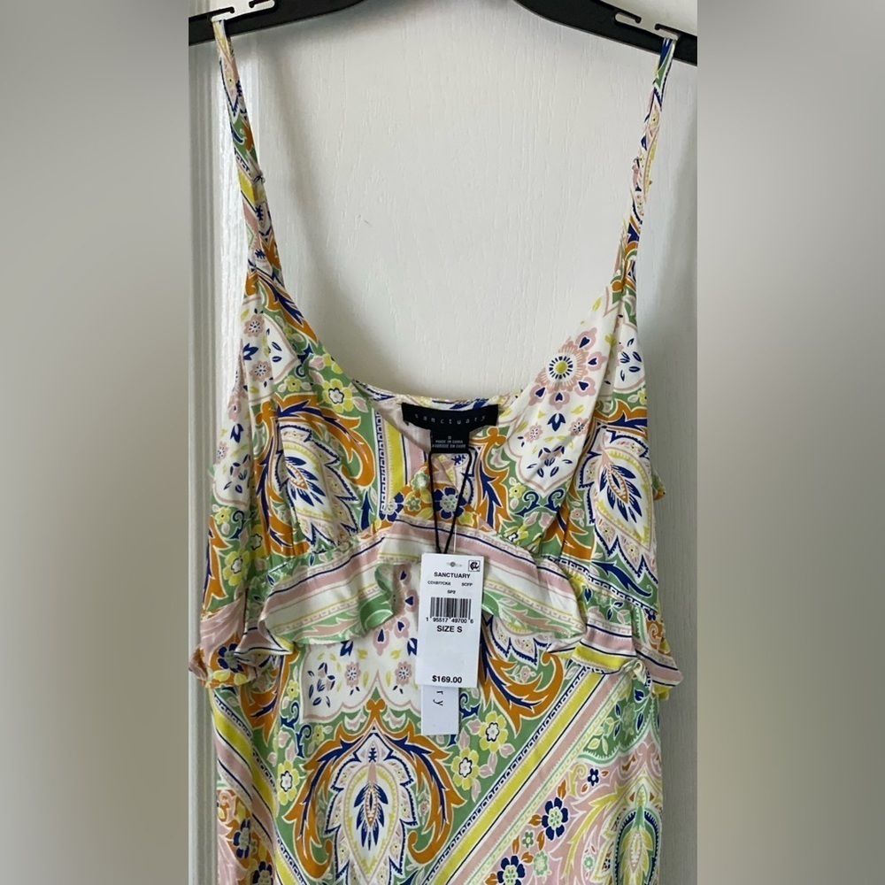 Sanctuary Multicolor Paisley Dress size-S